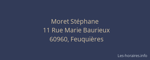 Moret Stéphane