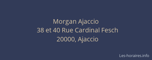 Morgan Ajaccio