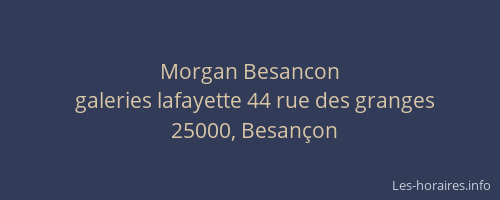Morgan Besancon