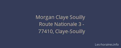 Morgan Claye Souilly
