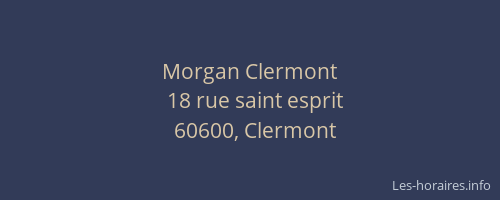 Morgan Clermont