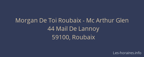 Morgan De Toi Roubaix - Mc Arthur Glen