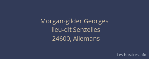 Morgan-gilder Georges
