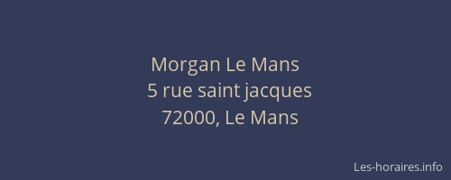 Morgan Le Mans