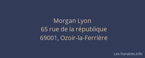 Morgan Lyon