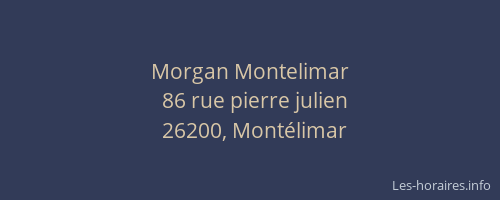 Morgan Montelimar