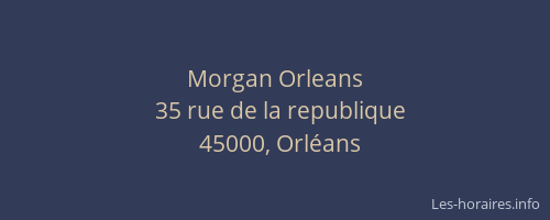 Morgan Orleans
