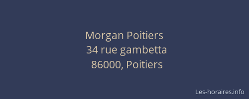 Morgan Poitiers