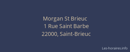 Morgan St Brieuc