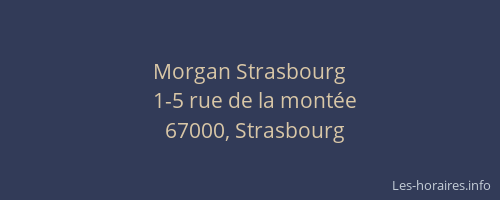 Morgan Strasbourg