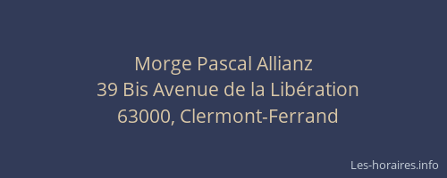 Morge Pascal Allianz
