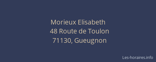Morieux Elisabeth