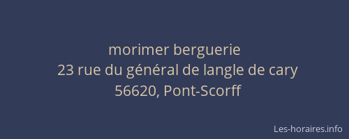 morimer berguerie