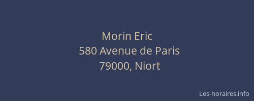 Morin Eric