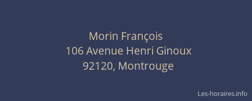 Morin François