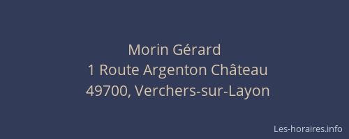 Morin Gérard