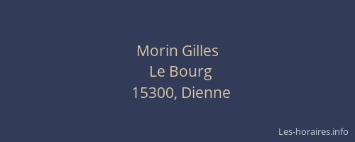 Morin Gilles