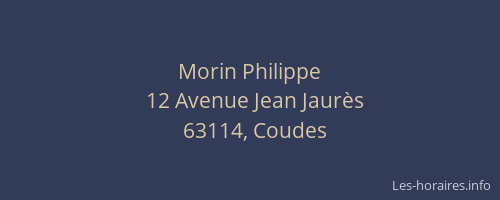 Morin Philippe