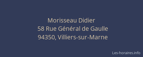 Morisseau Didier