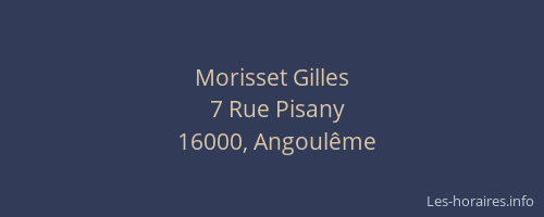 Morisset Gilles