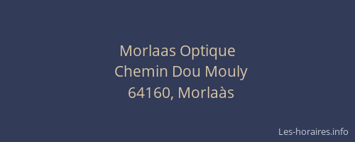 Morlaas Optique