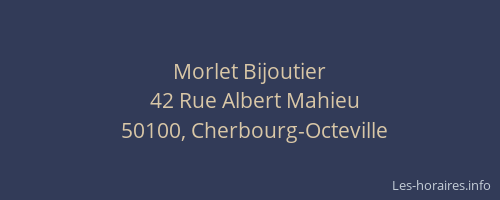 Morlet Bijoutier