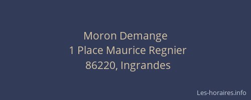 Moron Demange