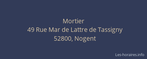 Mortier