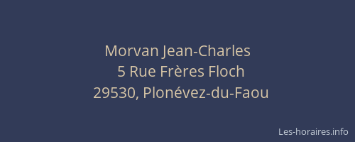 Morvan Jean-Charles