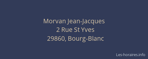 Morvan Jean-Jacques