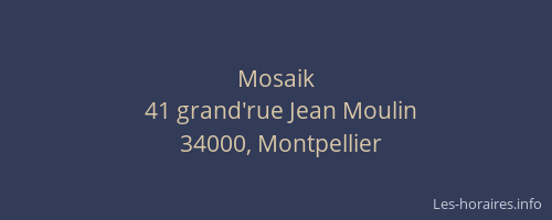 Mosaik