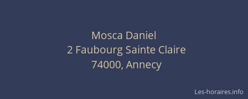 Mosca Daniel