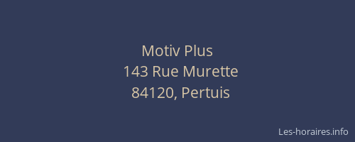 Motiv Plus