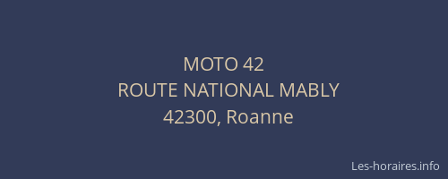 MOTO 42