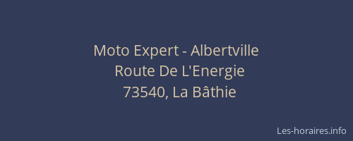 Moto Expert - Albertville