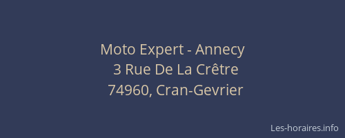Moto Expert - Annecy