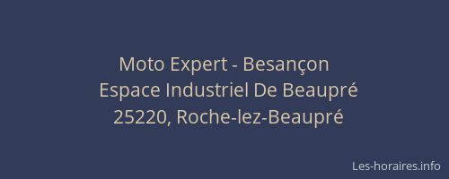 Moto Expert - Besan&ccedil;on