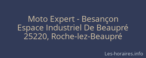 Moto Expert - Besançon