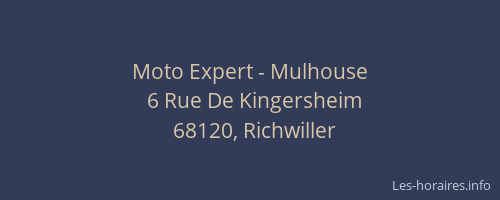 Moto Expert - Mulhouse