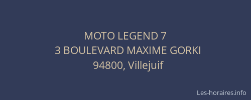MOTO LEGEND 7