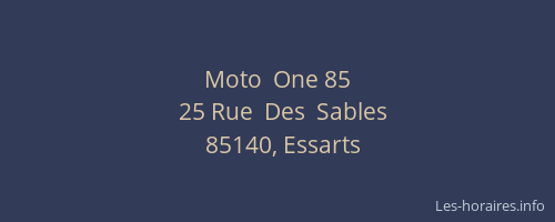 Moto  One 85
