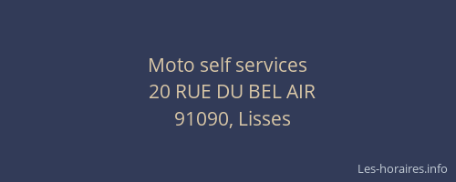 Moto self services