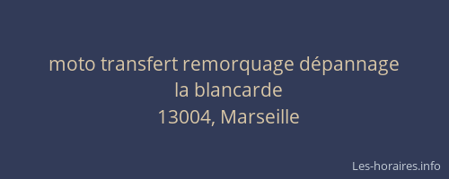 moto transfert remorquage dépannage