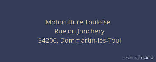 Motoculture Touloise