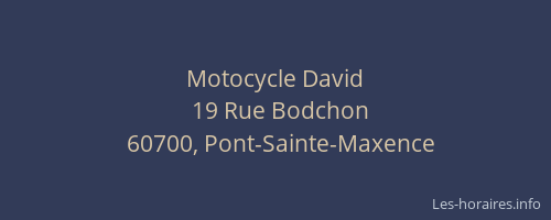 Motocycle David