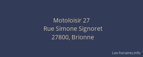 Motoloisir 27