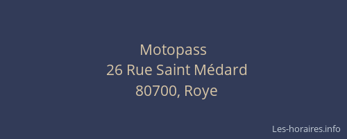 Motopass