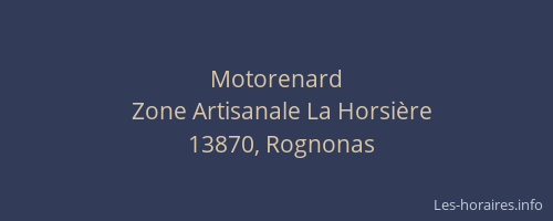 Motorenard
