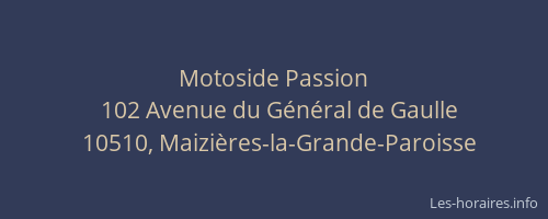 Motoside Passion