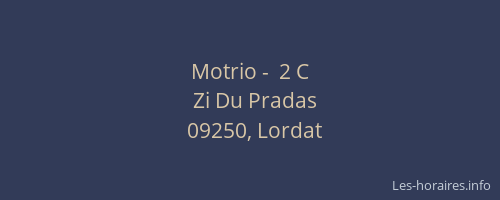 Motrio -  2 C